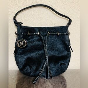 DKNY Black Hair Calf Purse!